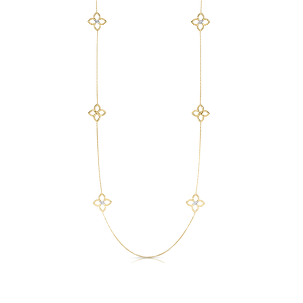 Cialoma Yellow Gold and Diamond Sautoir